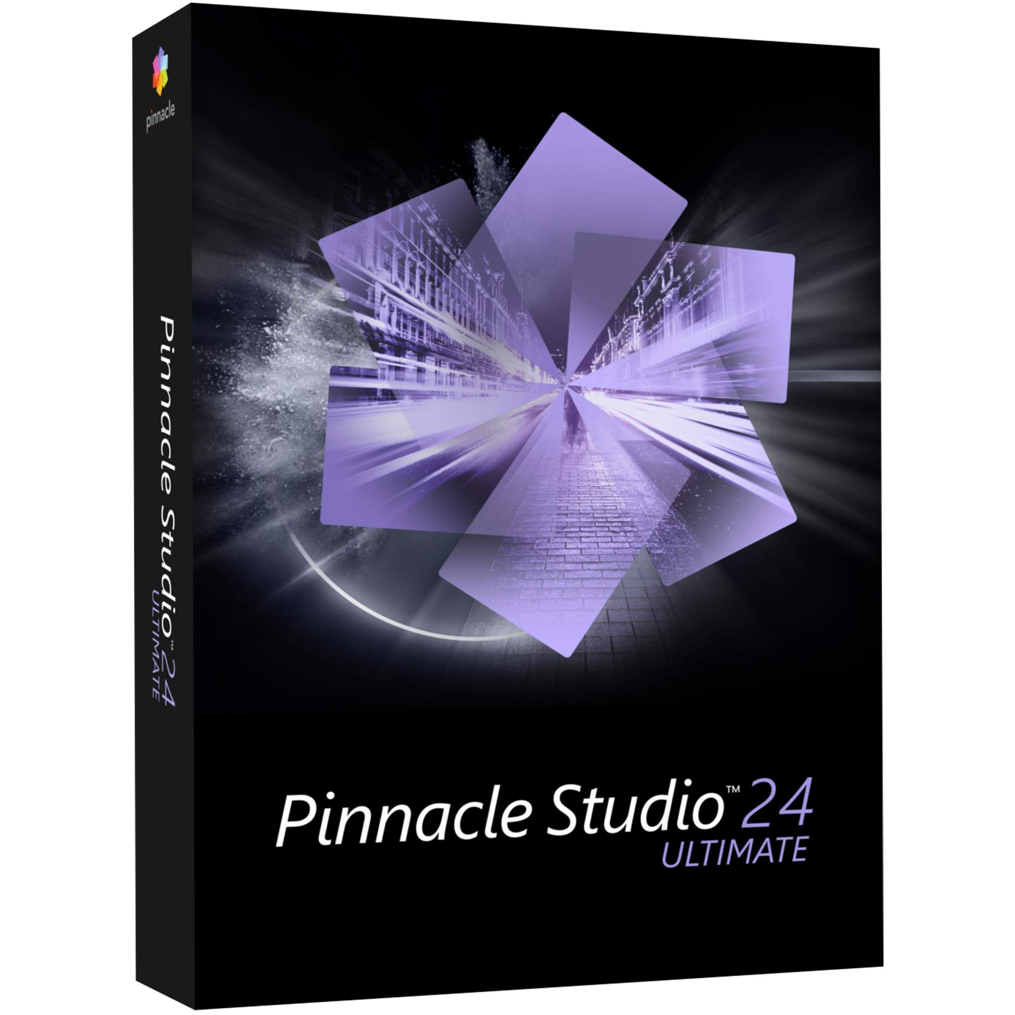 [Old Version] Pinnacle Studio 24 Ultimate | Advanced Video Editing and Screen Recording Software [PC Disc]