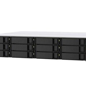 QNAP TS-1253DU-RP 12 Bay Rackmount NAS with Two 2.5GbE Ports, Redundant PSU