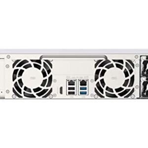 QNAP TS-1253DU-RP 12 Bay Rackmount NAS with Two 2.5GbE Ports, Redundant PSU