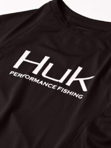 huk kids' pursuit long sleeve sun protecting fishing shirt