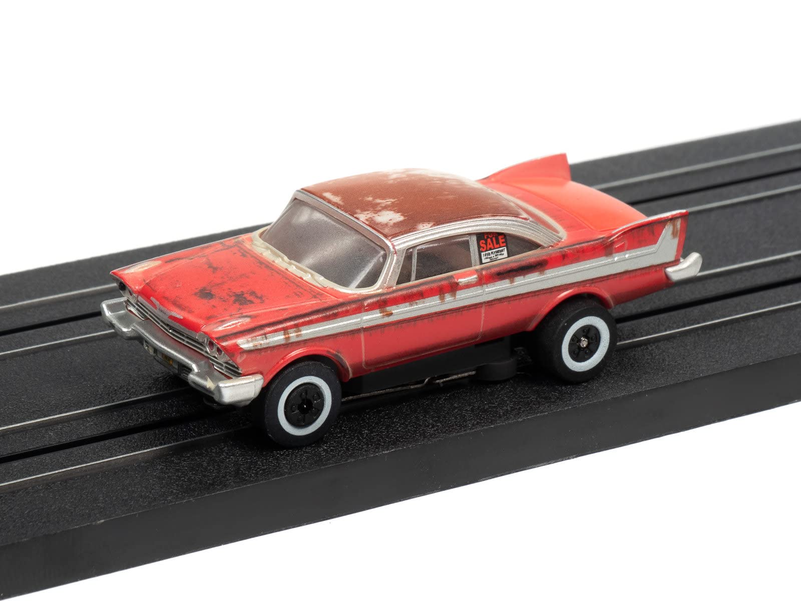 Auto World SC358 Christine 1958 Plymouth Fury HO Scale Electric Slot Car