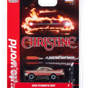 Auto World SC358 Christine 1958 Plymouth Fury HO Scale Electric Slot Car