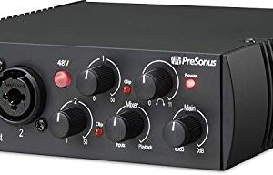 PreSonus AudioBox 96 25th Anniversary Studio Recording Bundle with Studio One Artist DAW Music Production Software