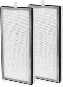fette filter - true hepa replacement filter, compatible with ma air purifier 40 series, 3-stage pre-filter, h13 true hepa and activated carbon filter set, (2- pack)