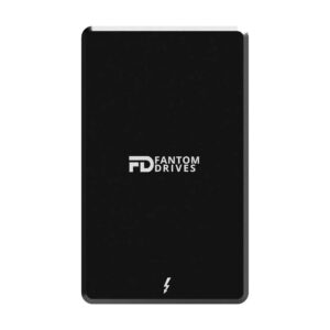 Fantom Drives Extreme 1TB External SSD - 2800MB/s, Thunderbolt 3 and 4, USB Type-C, Aluminum, 3D NAND TLC, TB3X-2300N1TB