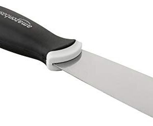 Amazon Basics 1-1/2" Flexible, Soft Grip, Carbon Steel Putty Knife with Hammer End