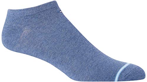 Tommy Hilfiger Men’s Socks – Lightweight No Show Socks (10 Pack), Size 7-12, Black/Blue