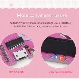 BIQU RGBDuino UNO V1.2 Jenny Development Board ATmega328P Chip CH340C VS Arduino UNO R3 Upgrade for Raspberry Pi 4 Raspberry Pi 3B