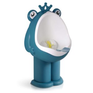 hallo potty training urinal boy urinal kids toddler pee trainer bathroom funny baby training potties（deep blue）