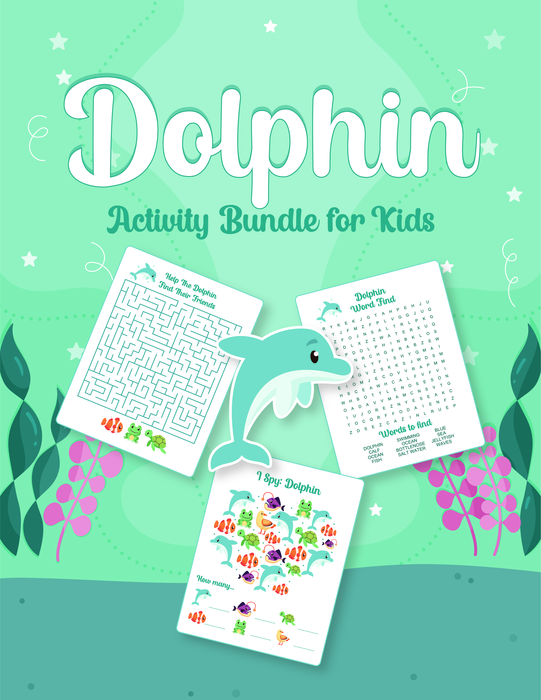 Dolphin Activity Bundle Of Kids