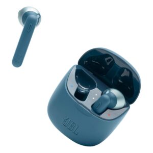 jbl t225 true wireless in-ear headphone - blue