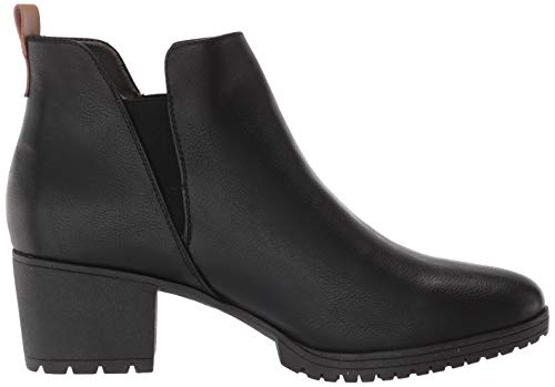 Dr. Scholl's Shoes womens London Ankle Boot, Black Smooth, 10 US