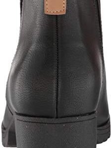 Dr. Scholl's Shoes womens London Ankle Boot, Black Smooth, 10 US