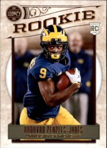 2020 panini legacy #168 donovan peoples-jones rookie michigan wolverines nfl football trading card