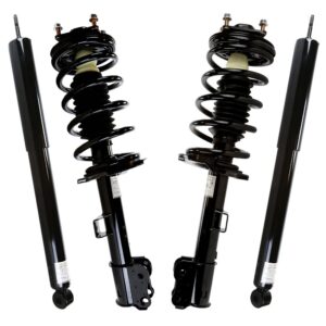 autoshack front & rear complete struts coil springs and shock absorbers set 4 replacement for 2001-2007 ford escape 2005-2007 mercury mariner 2001-2006 mazda tribute 2.3l 3.0l 4wd awd fwd ks219-cst164