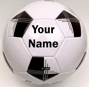 basketball kingdom customized personalized soccer ball sizes 3 4 and 5 (size 5 (ages over 12))