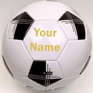 BASKETBALL KINGDOM Customized Personalized Soccer Ball Sizes 3 4 and 5 (Size 5 (Ages Over 12))