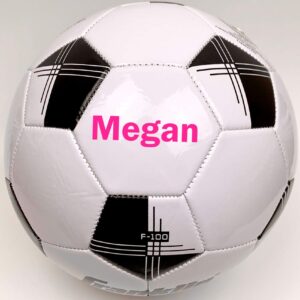 BASKETBALL KINGDOM Customized Personalized Soccer Ball Sizes 3 4 and 5 (Size 5 (Ages Over 12))