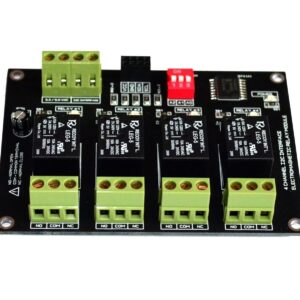 4 Channel I2C Electromagnetic Relay Module Compatible with Arduino, Raspberry and MCU 3.3V 5.0V iot Chip on Boards is Either PCF8574 or PCF8574A