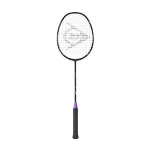dunlop sports nanoblade savage pro lite badminton racket, grey/pink