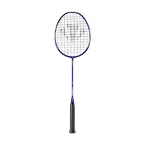 carlton powerblade v400 badminton racket, blue/silver