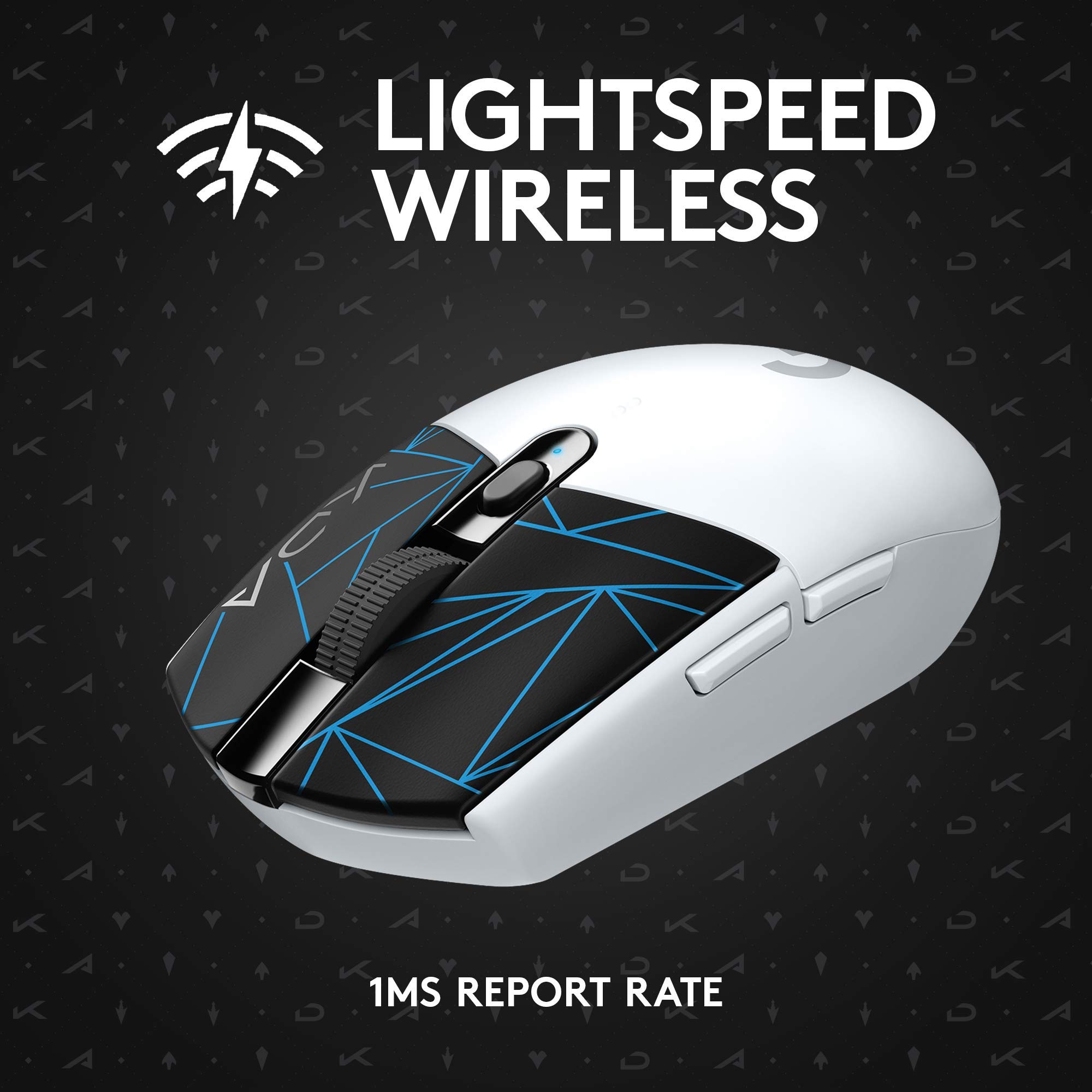 Logitech G305 K/DA Lightspeed Wireless Gaming Mouse, Mint, 99g, 12000 DPI, 6 Programmable Buttons, 250h Battery Life, On-Board Memory, Compatible with PC/Mac