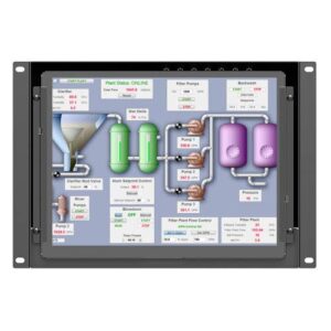 lilliput 10.4" tk1040-np/c-b 4:3 hdmi open frame monitor-no touch