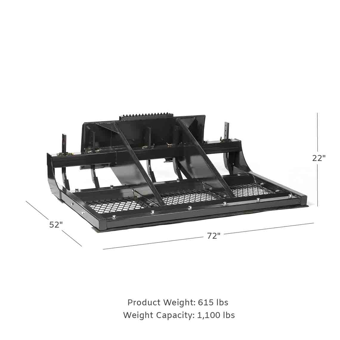 Titan Attachments 72-in Skid Steer Land Planer