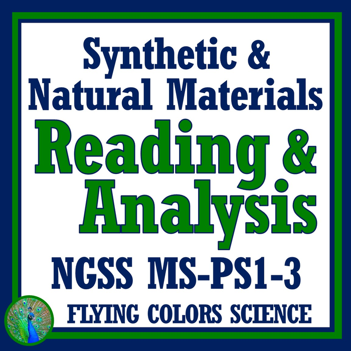 Natural Resources and Synthetic Materials Impact on Society Informational Text and Worksheet