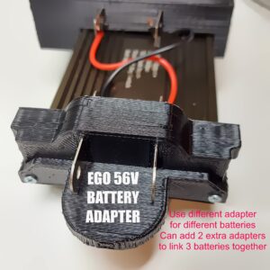 EGO 56v Battery Step Down Converter 12V 30A for trolling Motor, Scooter, Power Wheels.