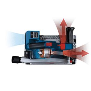 BOSCH GKT18V-20GCL14 PROFACTOR™ 18V Connected-Ready 5-1/2 In. Track Saw Kit with (1) CORE18V® 8 Ah High Power Battery