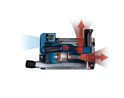 BOSCH GKT18V-20GCL14 PROFACTOR™ 18V Connected-Ready 5-1/2 In. Track Saw Kit with (1) CORE18V® 8 Ah High Power Battery