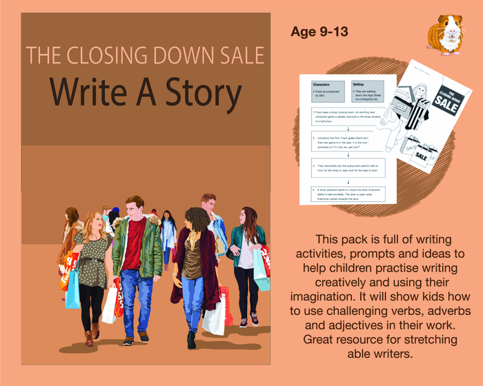 The Closing Down Sale: Write A Story (9-13 years)