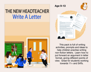 the new headteacher: write a letter (9-13 years)