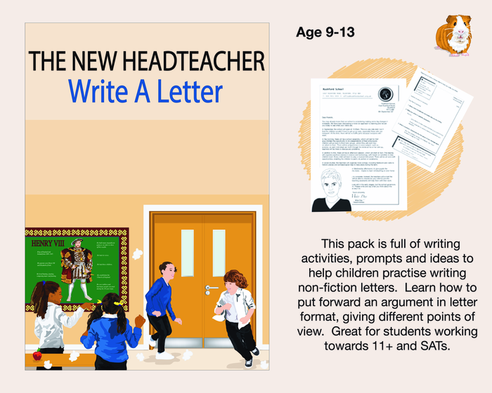 The New Headteacher: Write A Letter (9-13 years)