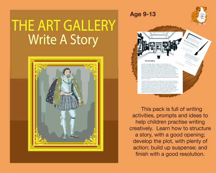 The Art Gallery: Write A Story (9-13 years)