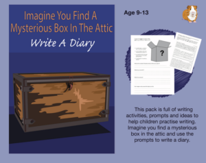 imagine you find a mysterious box in the attic: write a diary (9-13 years)