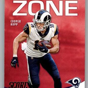 2020 Score In the Zone #15 Cooper Kupp Los Angeles Rams NFL Football Trading Card