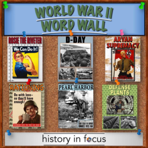 wwii word wall