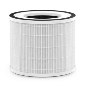 afloia air purifier true hepa replacement filter - activated carbon filters compatible with gala