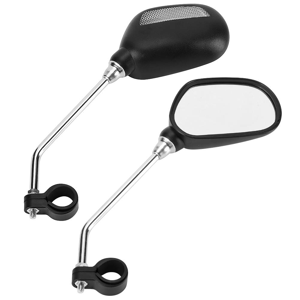 Bike Rearview Mirrors, Adjustable Rotatable Handlebars Glass Bicycle Mirrors,360 Rotation Rearview Mirror for Mountain Bike, Bicycle