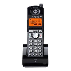 Motorola ml1250 4 line Corded/Cordless Phone System, 1 handset, Black/Silver