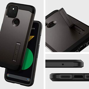 Spigen Tough Armor [Extreme Protection Tech] Designed for Pixel 5 Case (2020) - Gunmetal