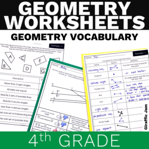 geometry worksheets | 4th grade geometry | geometry homework