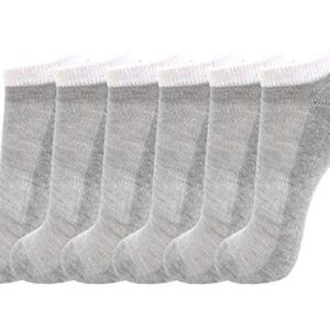 TECHSOCK No Show Athletic Socks Womens Running Socks Moisture Wicking - 6 Pairs