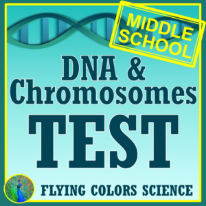 chromosomes and dna test assessment for middle school ngss ms-ls3-1