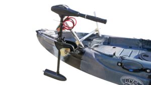 bkc brooklyn kayak company uh-tm315 kayak trolling motor mount, trolling motor mount for quick and easy kayak trolling motor setup