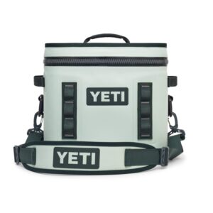 yeti hopper flip 12 portable cooler, sagebrush green