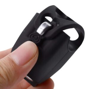 Electric Bell, Bike Bell, Cycling Road Bike Electric Horn Bike E-Bell Handlebar Bell Riding Accessories(Black)