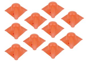 mytee products (10 pack) large triangular tarp protector flatbed tow truck trailer
